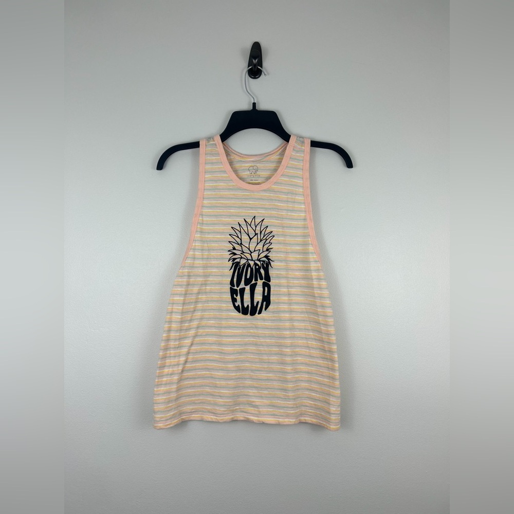 Ivory Ella Pineapple Tank Top